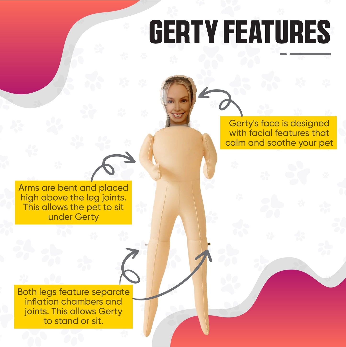 Gerty - Inflatable Friend for Your Pet