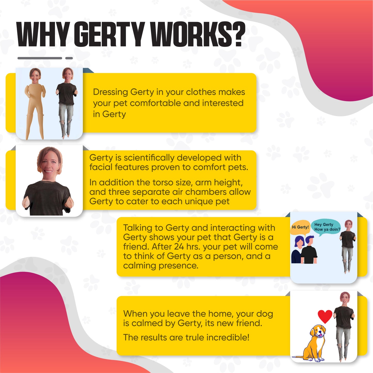 Gerty - Inflatable Friend for Your Pet